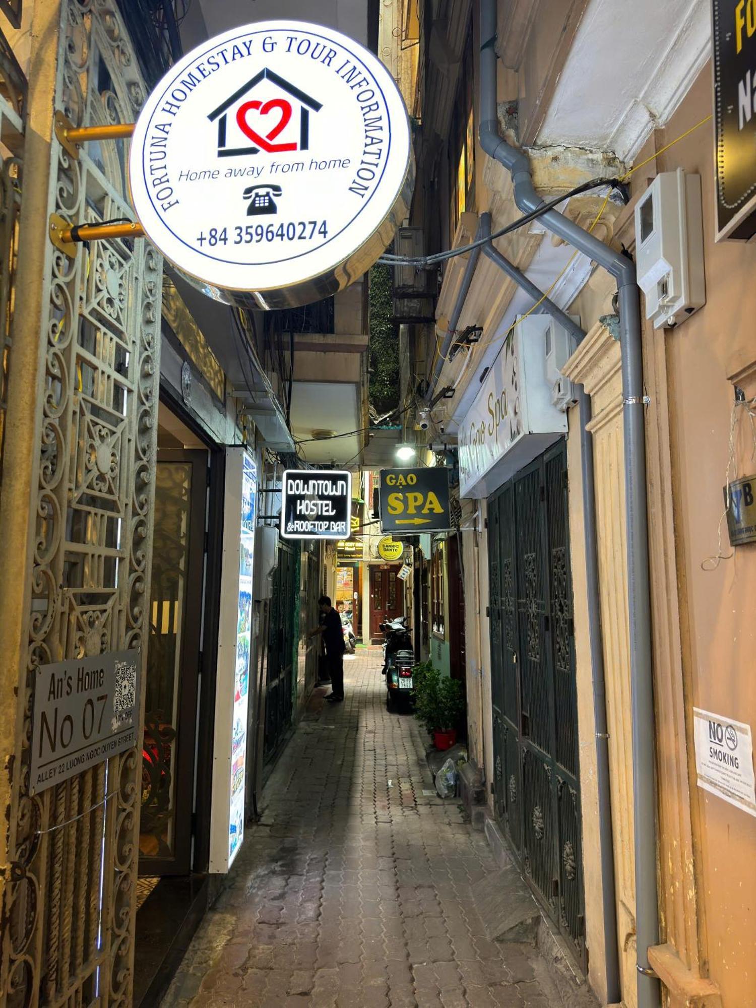 Fortuna Homestay Hanoi Eksteriør billede
